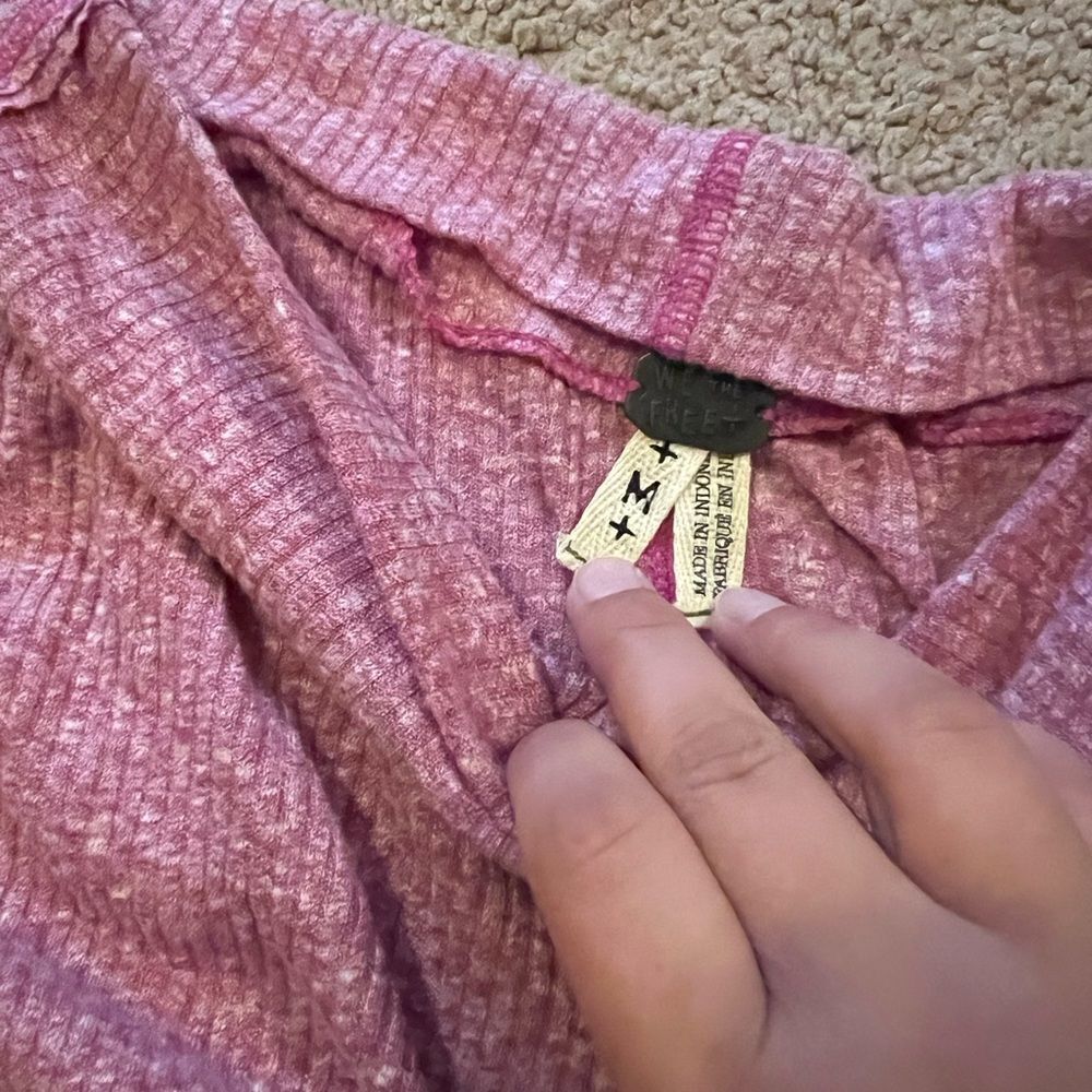 We‎ the free pink blouse M - Picture 7 of 8